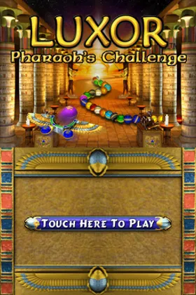 Luxor - Pharaoh's Challenge (USA) screen shot title